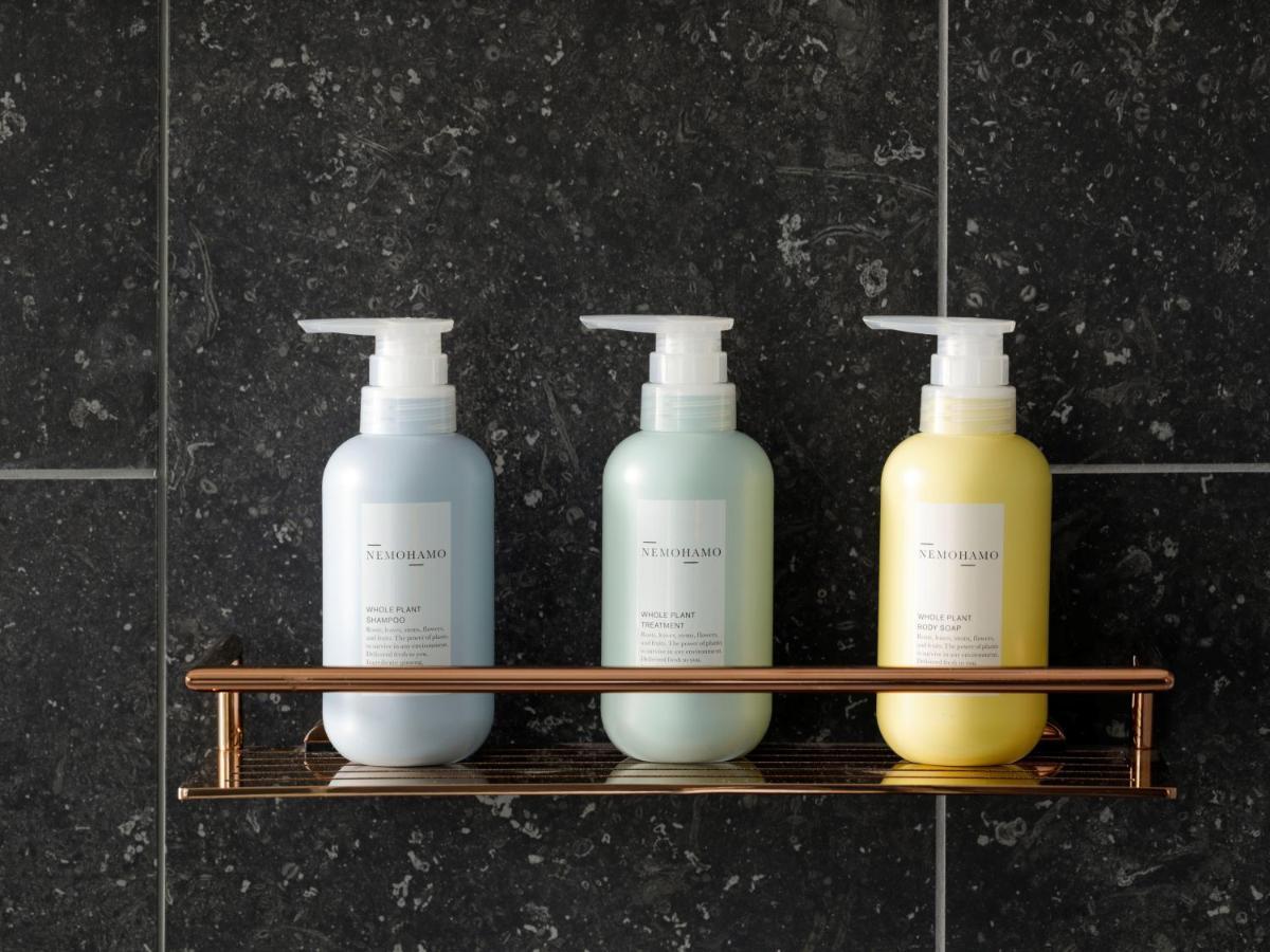 Good Nature Hotel Kjóto Exteriér fotografie Shampoo, conditioner and body wash
