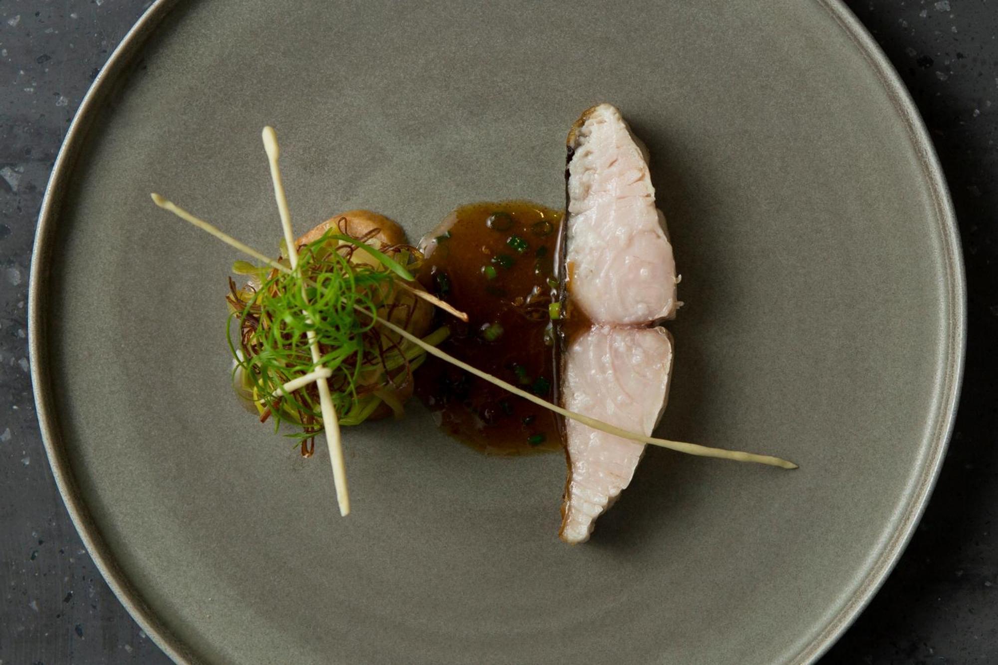 Good Nature Hotel Kjóto Exteriér fotografie A dish at the restaurant